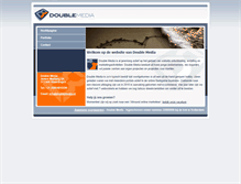 Tablet Screenshot of doublemedia.nl